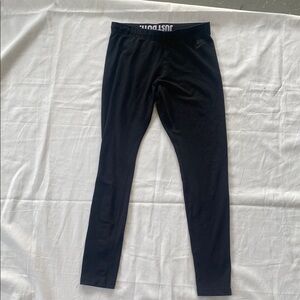 Nike Black Just Do It Leggings